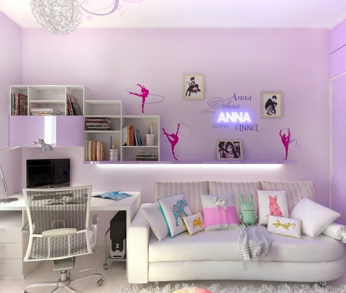 Purple Girl's Room