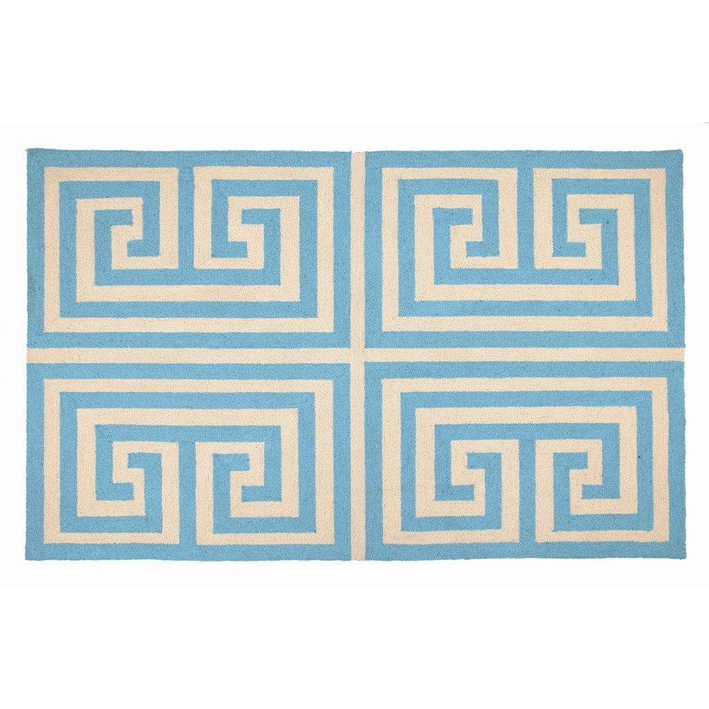 Trina Turk Greek Key Hook Rug