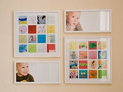 Kids Art Collage with Pictures and Personalization