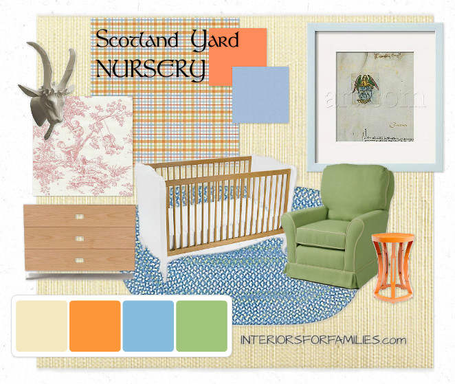 Scotland Yard Nursery Theme