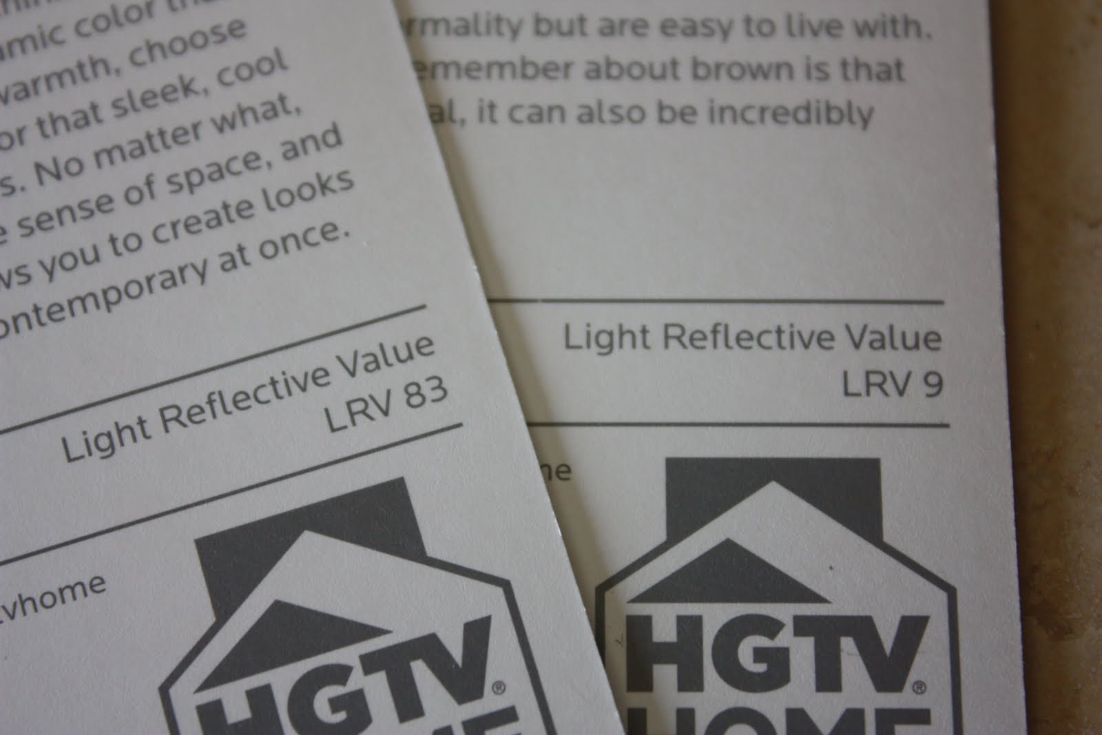 Light Reflectance Value