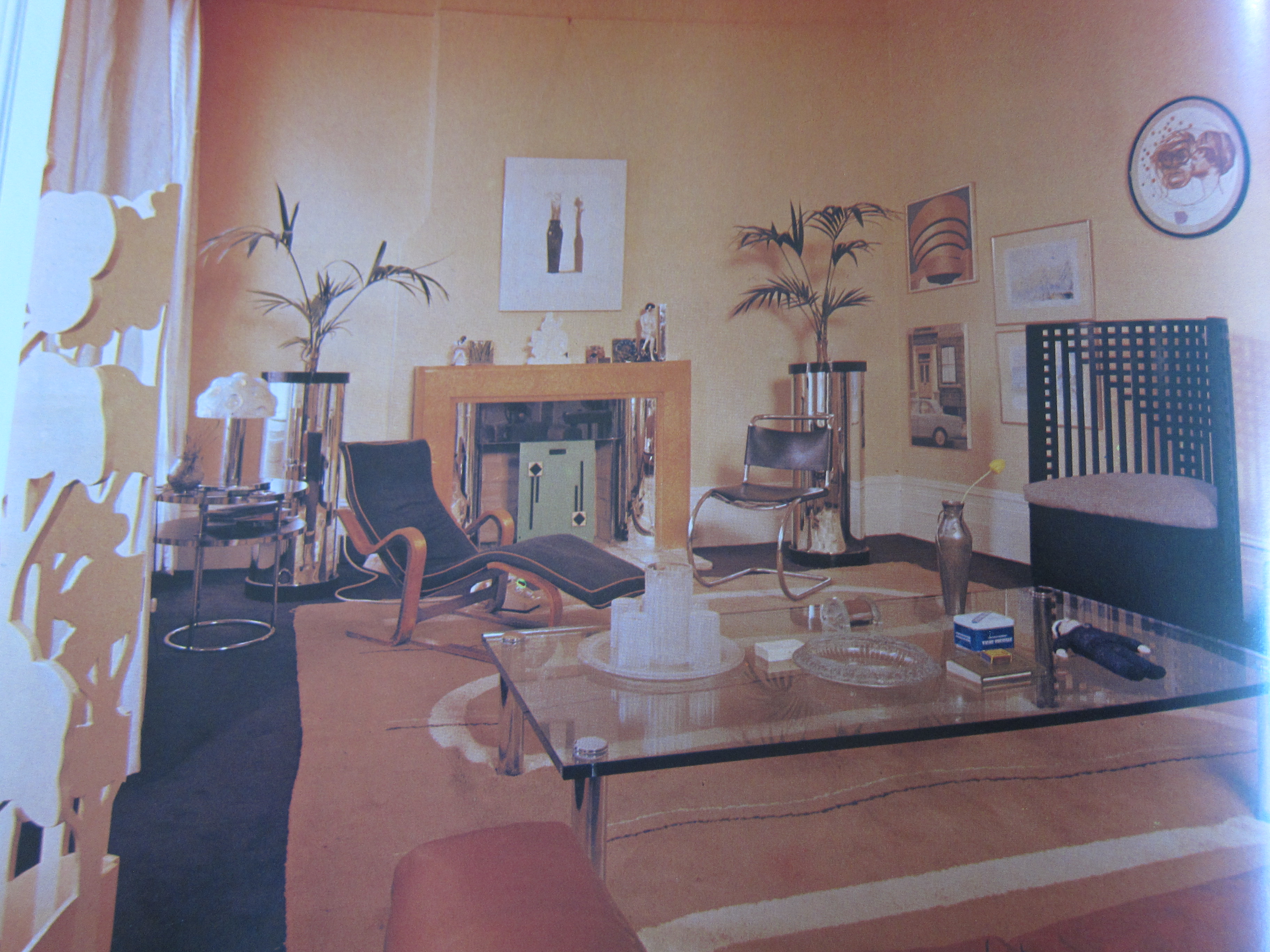 David Hockney Living Room