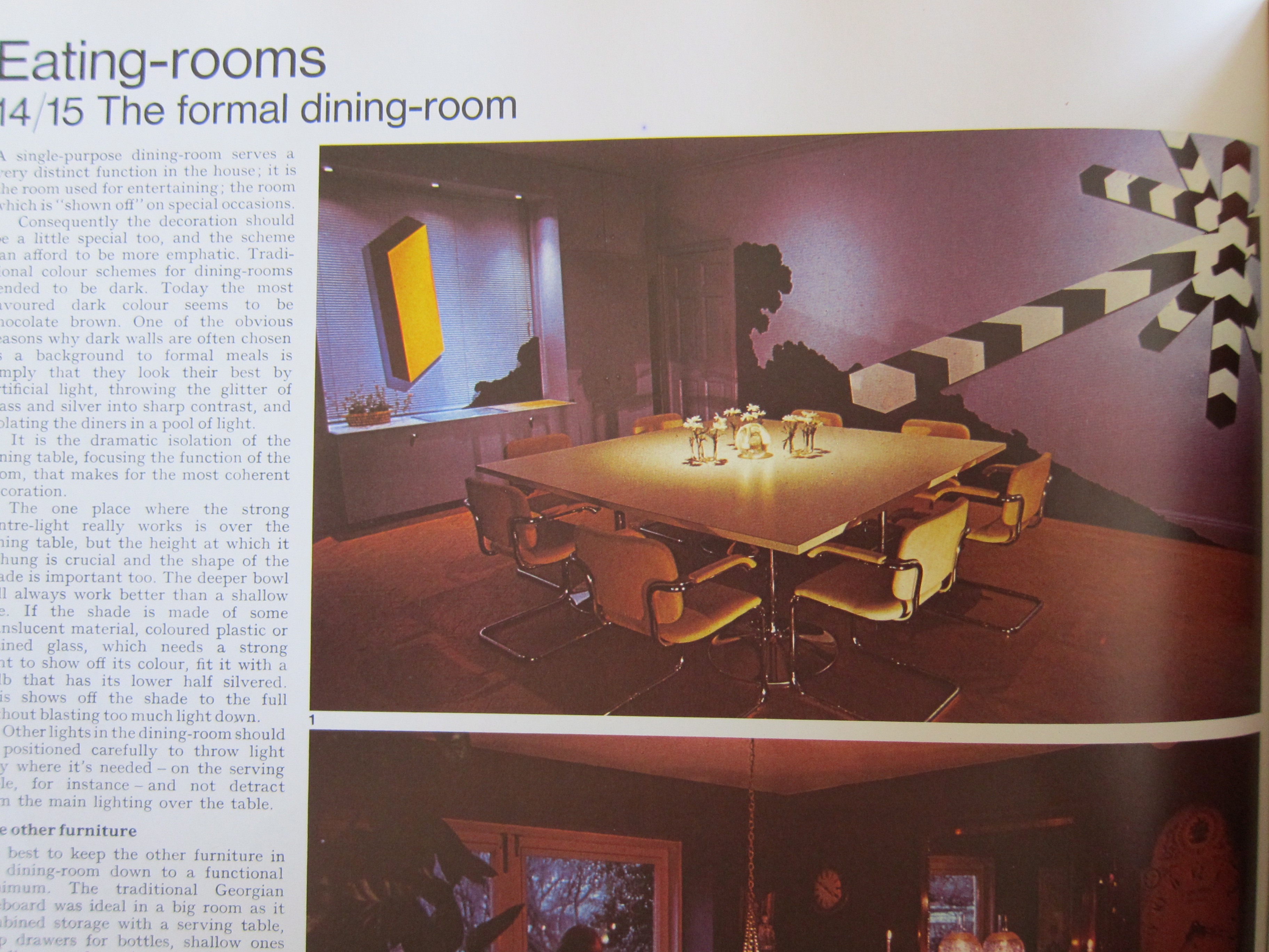 1970s Formal Dining Room