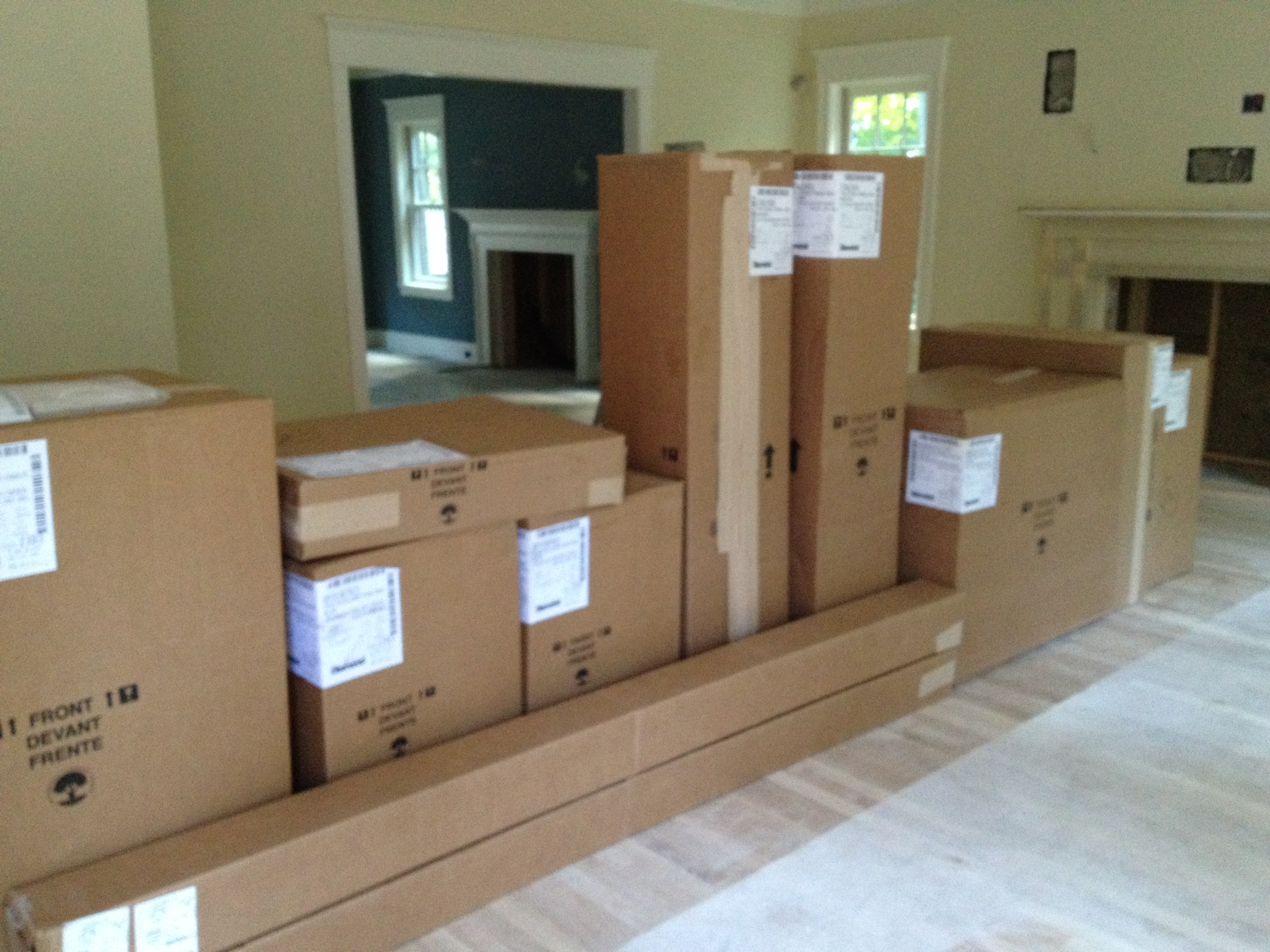 Boxes of Cabinetry