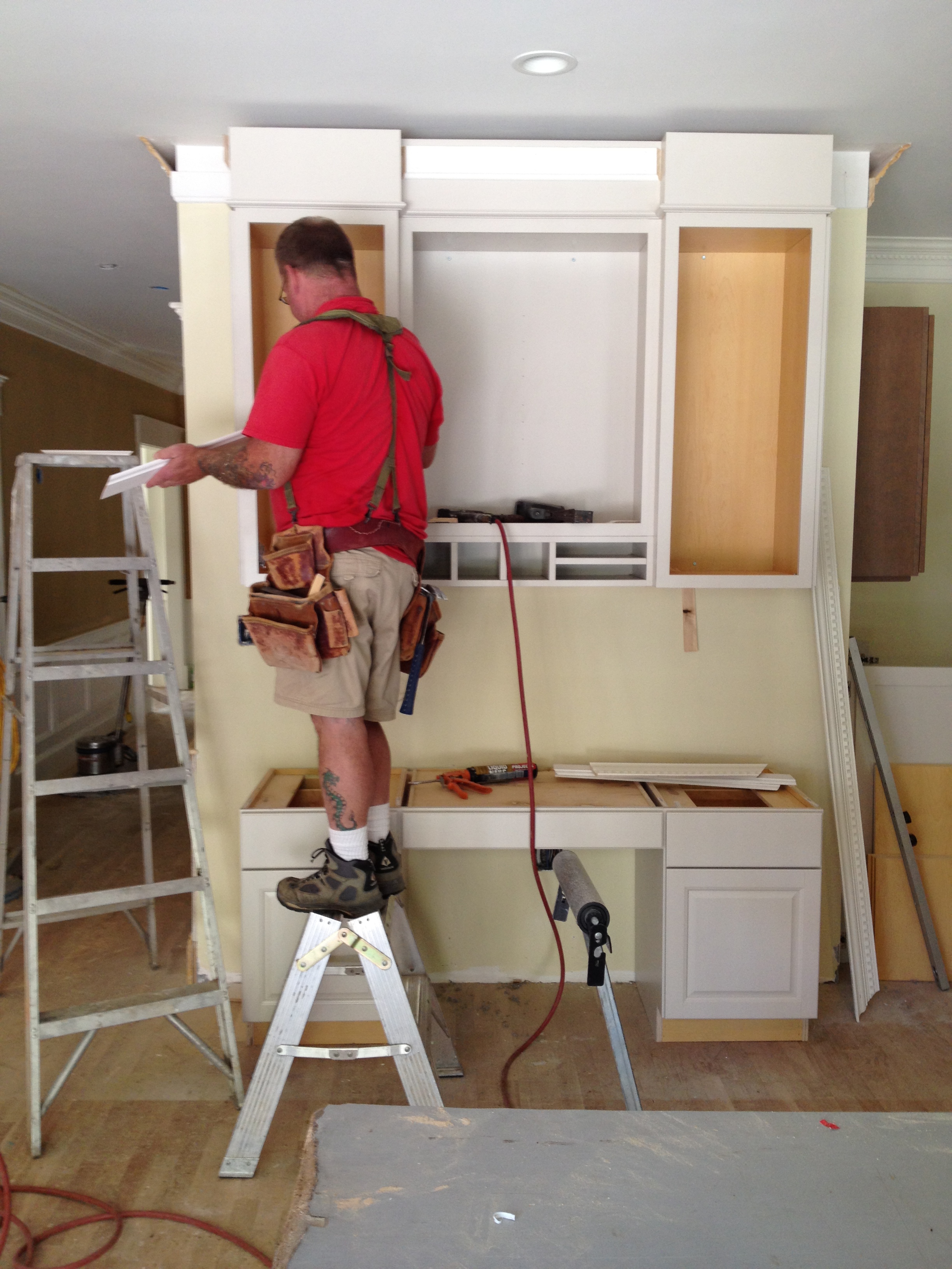 Installing the Mother's Desk