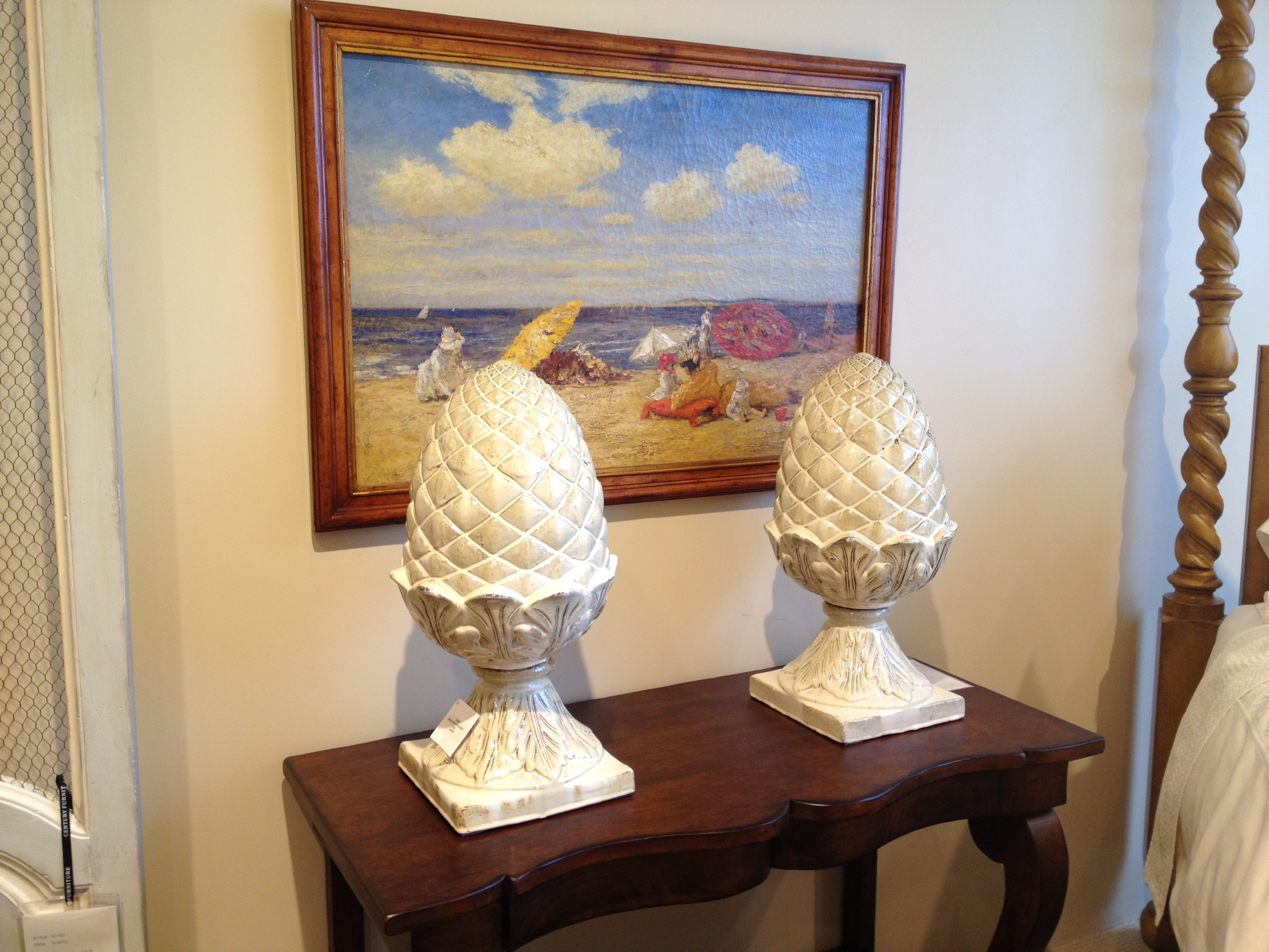 Pineapple Finials at Century Furniture