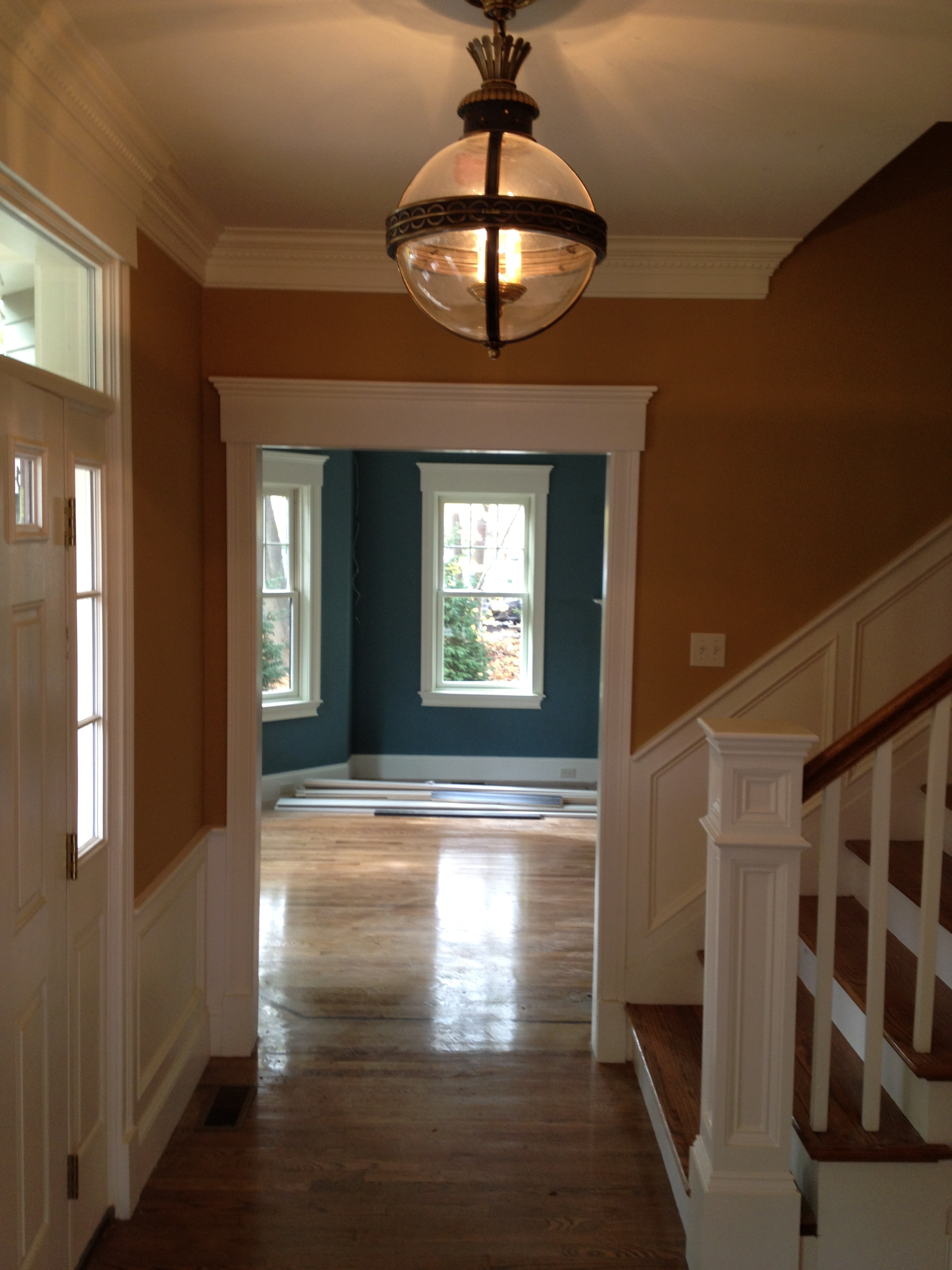 Foyer View Into Living Room