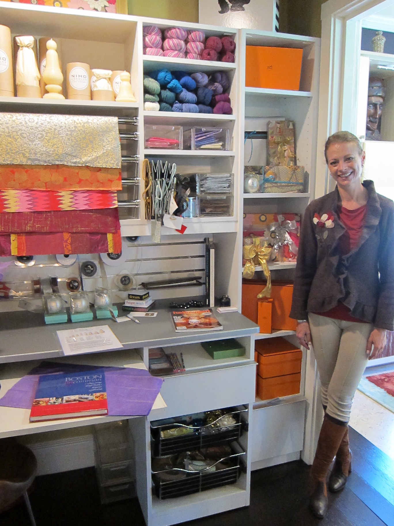 Suzanne Logan - Craft Closet/Family Room, JLB Show House 2012