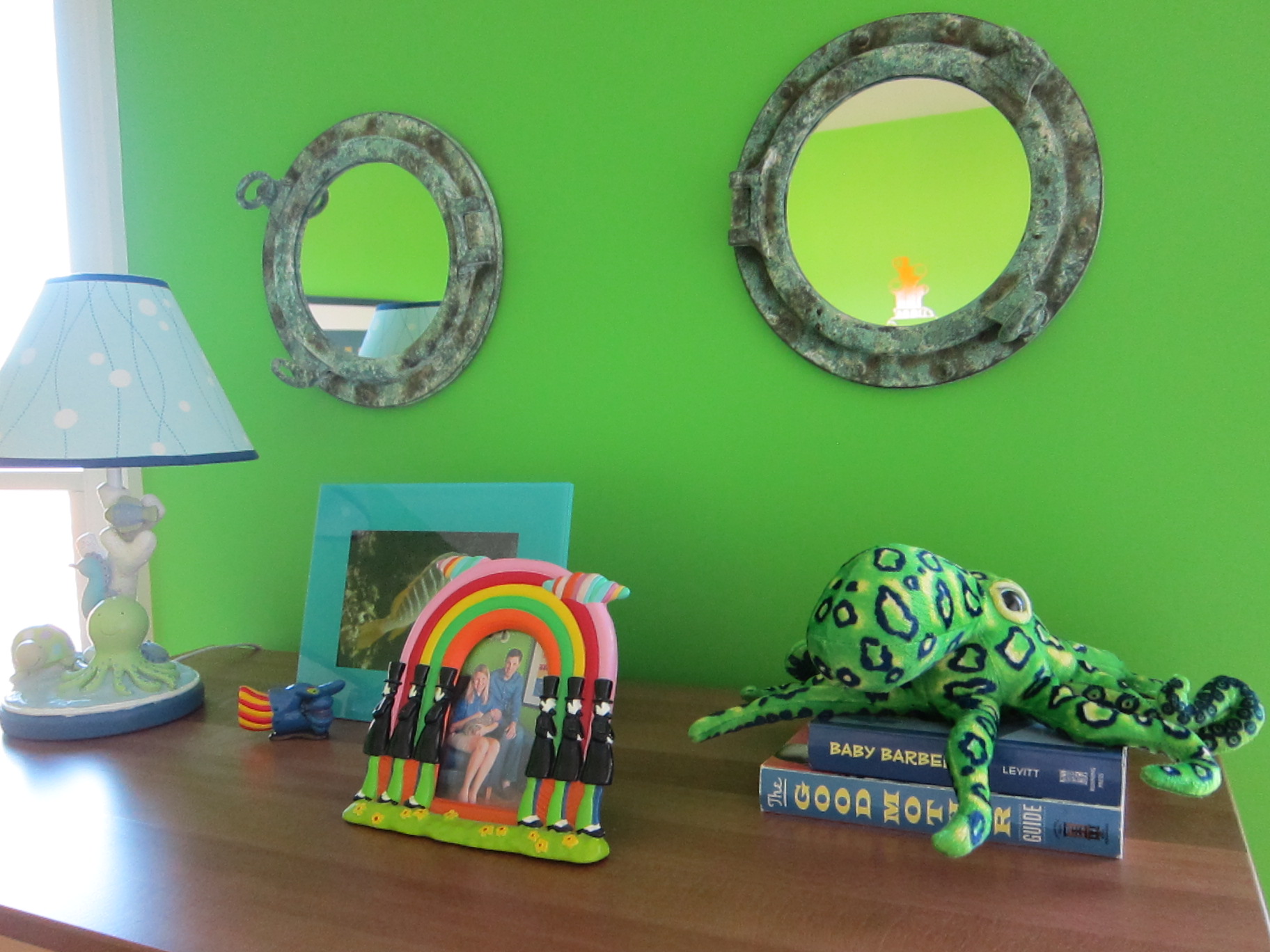 Quinlan's Yellow Submarine Nursery - Dresser Vignette