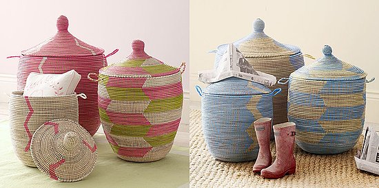 #1: Senegalese Storage Baskets (Serena & Lily) | 10 Great Accessories for Floor and Tabletop | Interiors For Families
