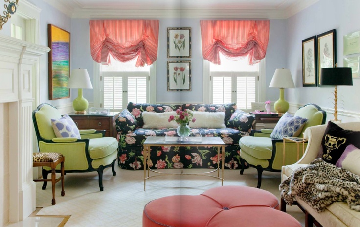 Liz Caan's Living Room | via Interiors For Families