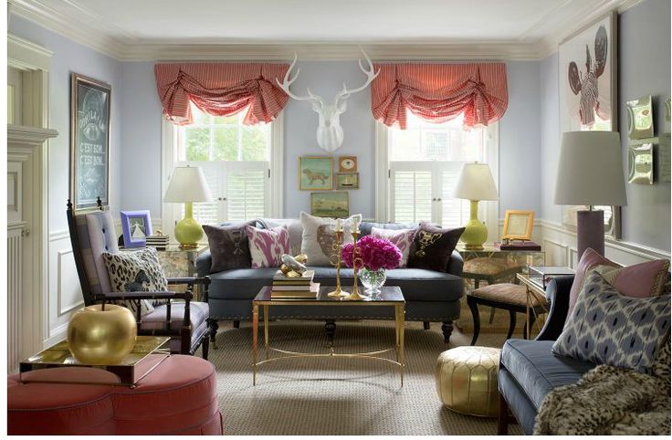 Liz Caan's Living Room | via Interiors For Families