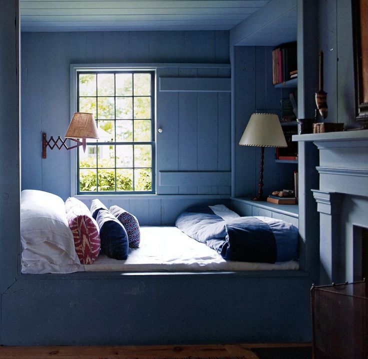Cozy Sleeping Nook by Stephen Gambrel - via Interiors For Families