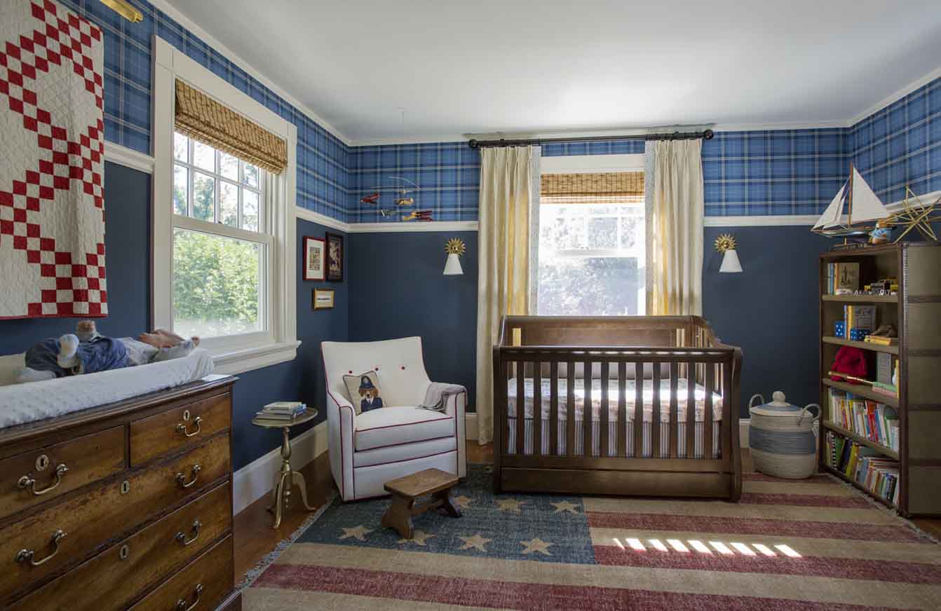 Eamon's Vintage American Nursery Tour | Kelly Rogers Interiors | Interiors for Families