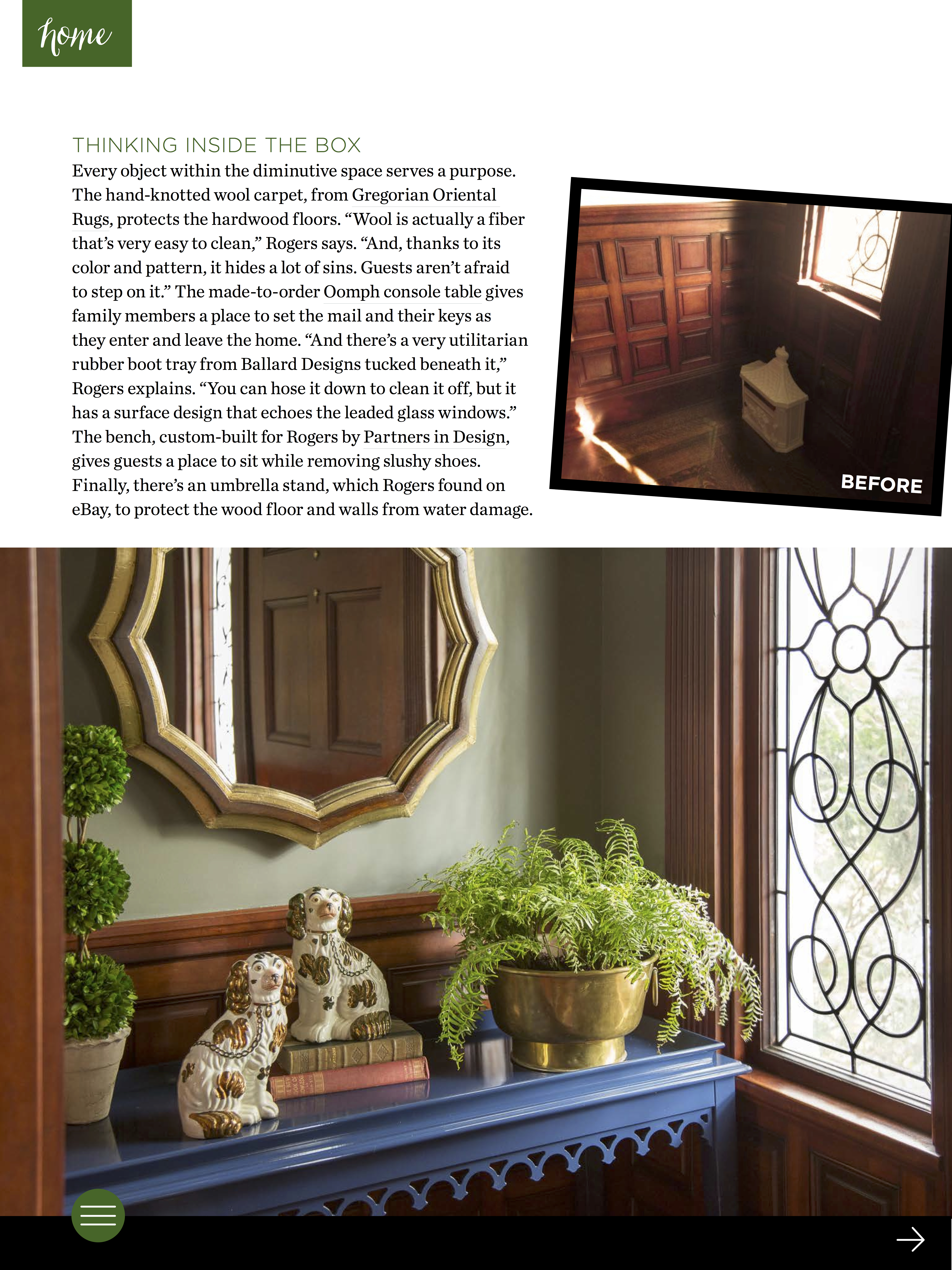 Kelly Rogers Interiors | Interiors for Families | 11/2015 Three Magazine Feature