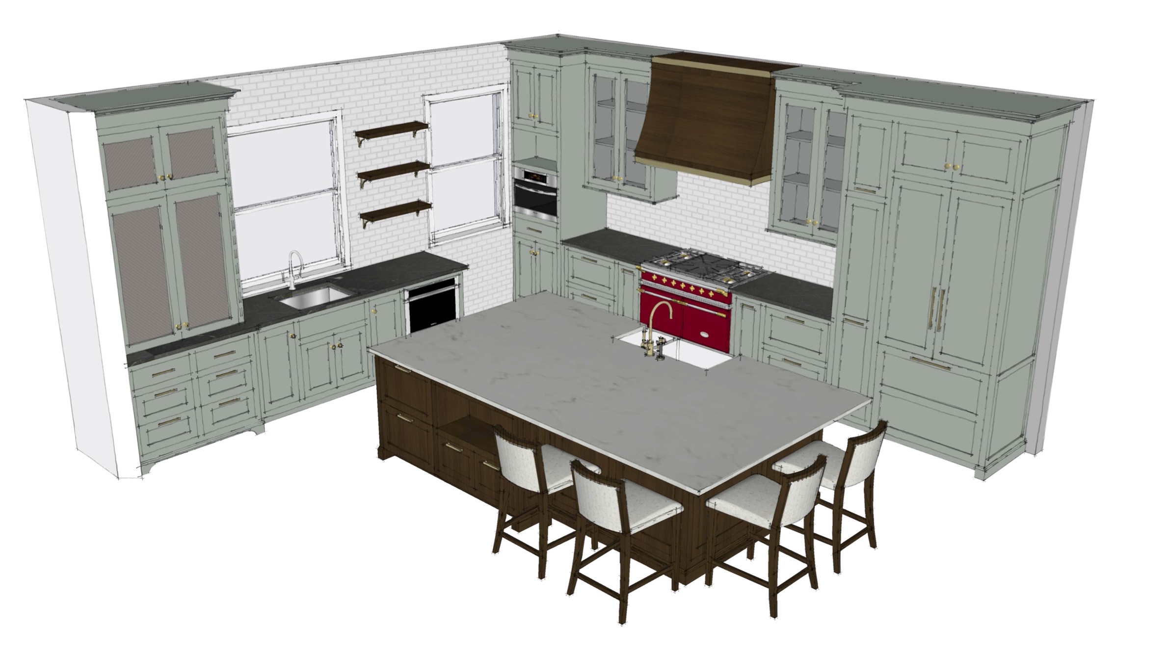 Project 1896: Kitchen Plans! | Kelly Rogers Interiors | Interiors for Families