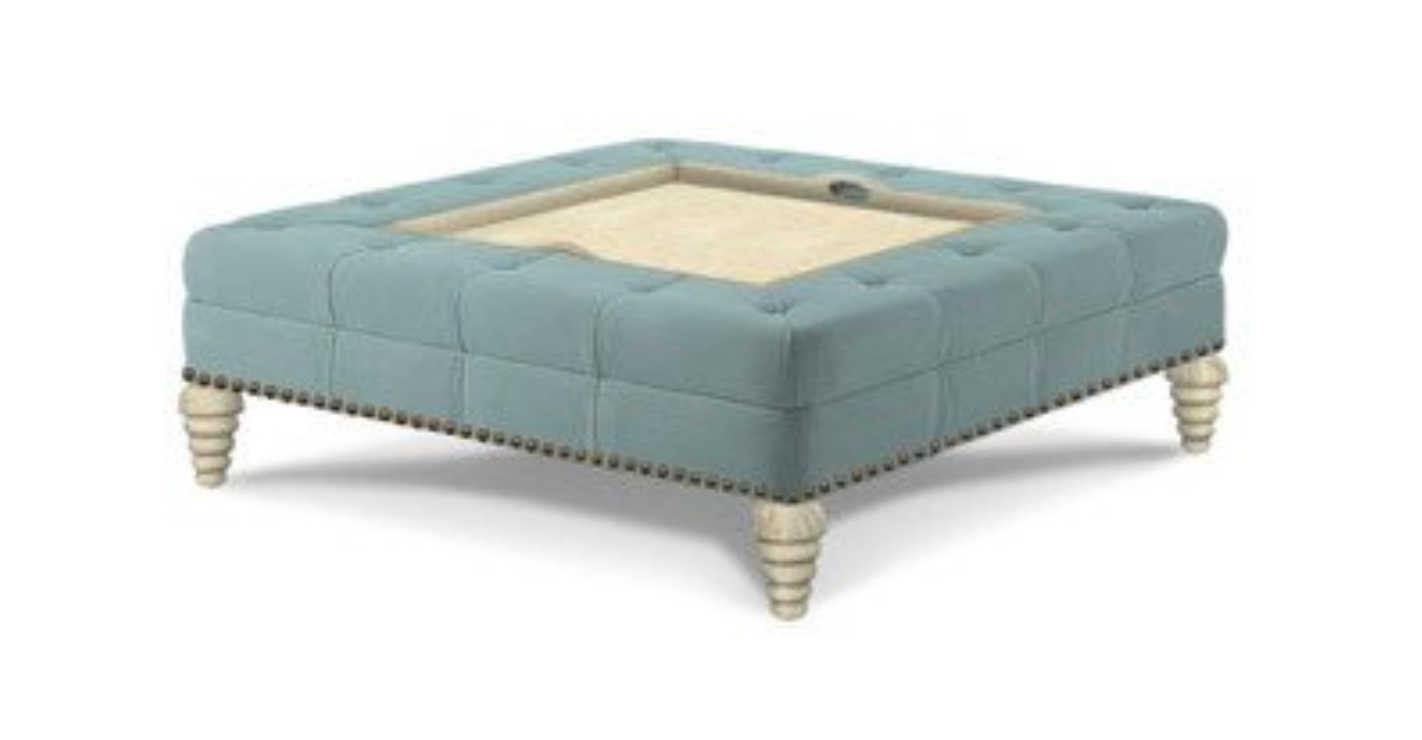 Friday Family-Friendly Find: Tray Chic Ottoman | Interiors for Families