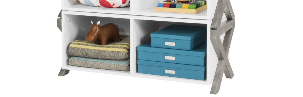 Friday Family-Friendly Find: ducduc Campaign Stacking Cubby | Interiors for Families