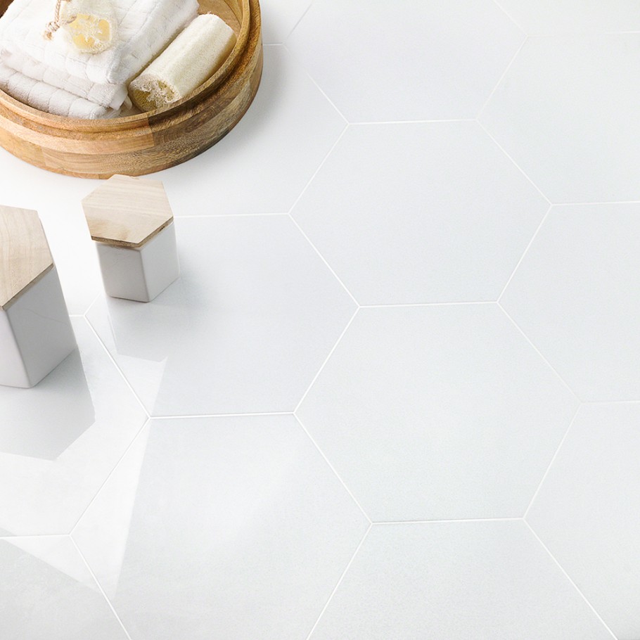 Friday Family-Friendly Find: Tilebar Crystallized Thassos Tile | Interiors for Families