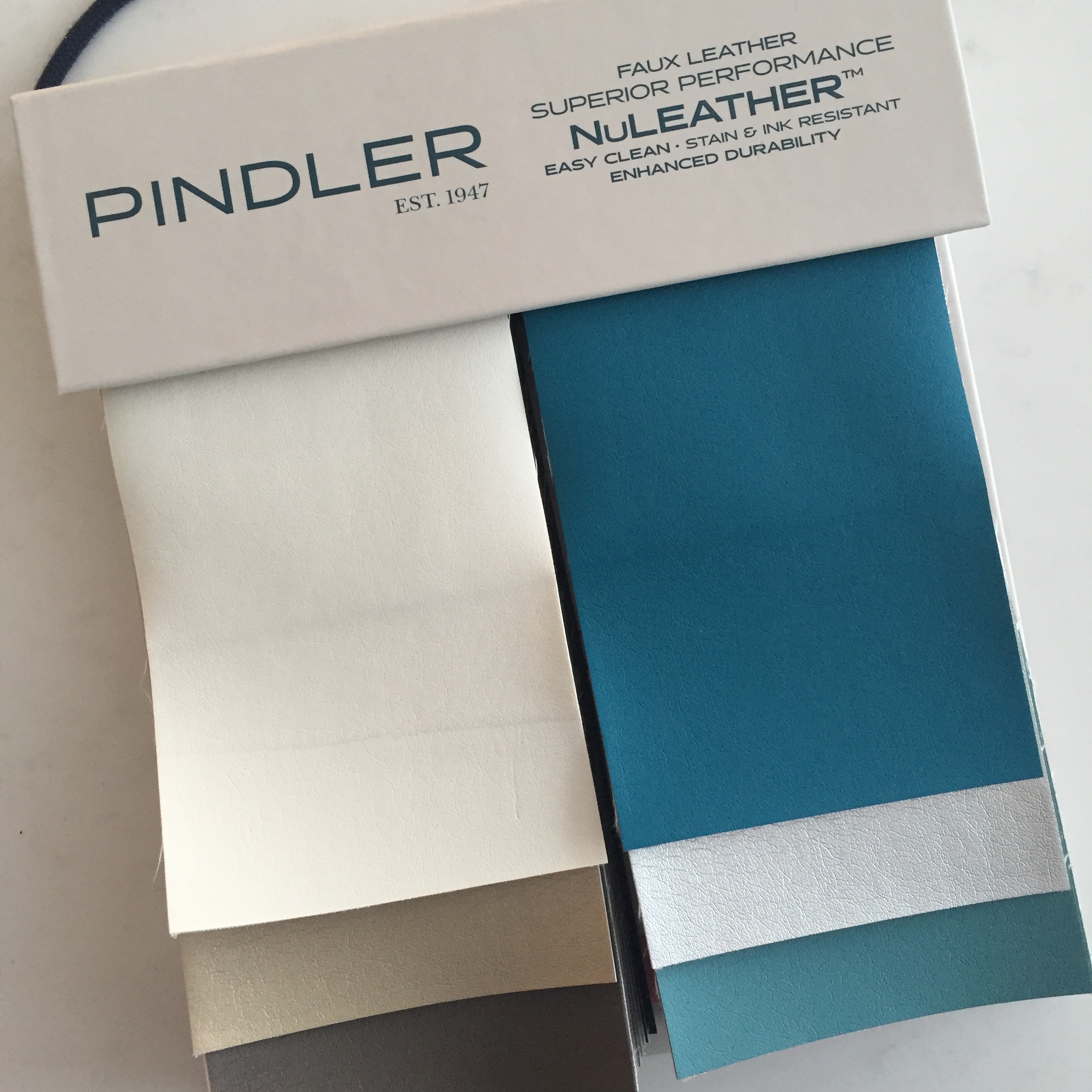 Friday Family-Friendly Find: Pindler NuLeather | Kelly Rogers Interiors | Interiors for Families